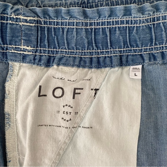 LOFT Women’s High-Rise 3” Inseam Side Pocket Pull-on Shorts GUC - Picture 6 of 8